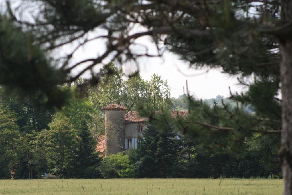 Chateau De Gargas Bed and Breakfast Gaudiès Exterior foto
